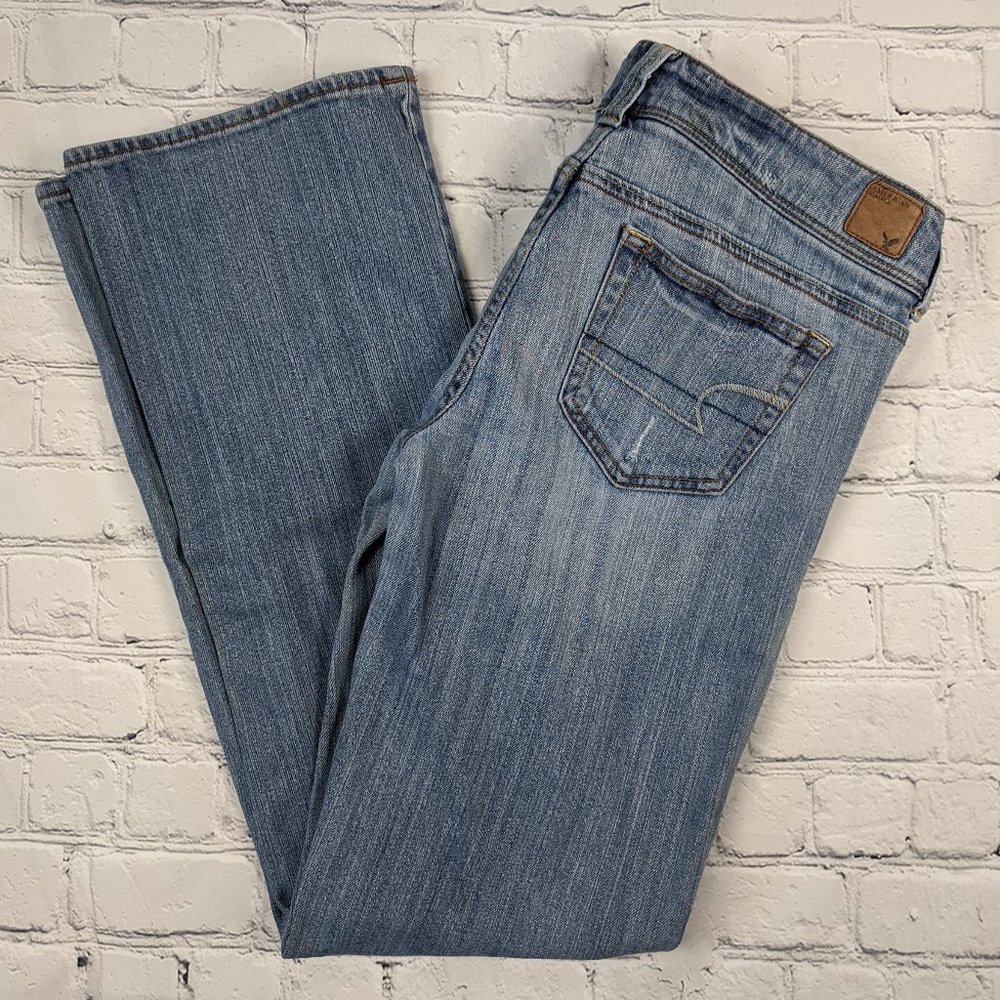 AMERICAN EAGLE Stretch Slim Boot Jeans Women's 8 REG